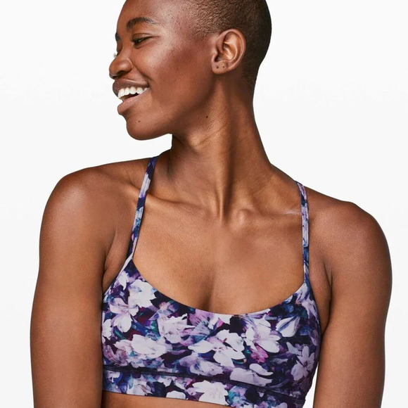 Lululemon Flow Y Racerback Sports Bra *Nulu Utopia Multi - 27021 - Picture 2 of 8